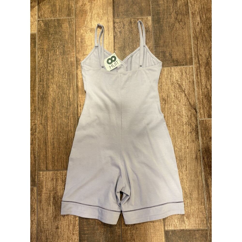 Huit Romper Womens Size 8 Gray Minimalist Coastal Lounge Y2K Chic Made In France - Picture 7 of 13